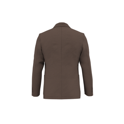 Men's washed effect linen blazer